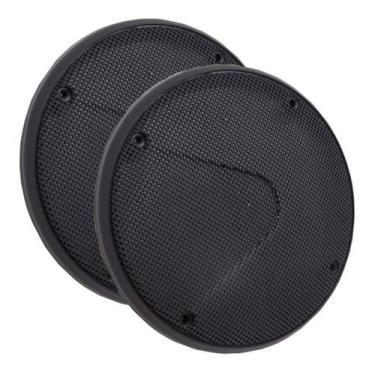 Imagem de Kit Tela Plástica 02 Peças 6 Polegadas Proteção Para Som Car - Permak