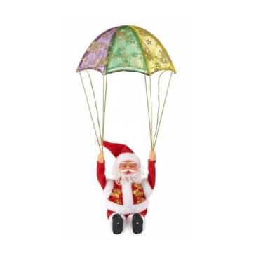 Imagem de Papai Noel Malabarista No Paraquedas 15cm - Global