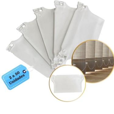 Imagem de Kit Envelope Peso Lâminas de Persiana Vertical 9cm Manutenção Instalaç