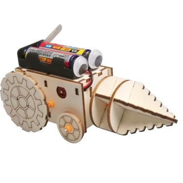 Imagem de Experimentos científicos de robôs de perfuração de madeira para crianças - STE