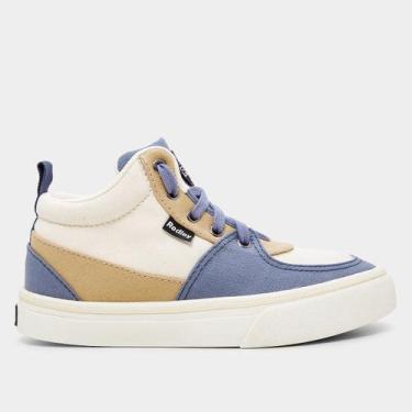 Imagem de Tênis Redley Cano Médio Studio, Azul, Bege, 40