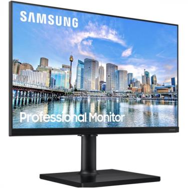 Imagem de Monitor Samsung 24" LED/IPS FHD HDMI USB Display PORT Freesync C/AJUSTE de Altura e ROTACAO-LF24T450