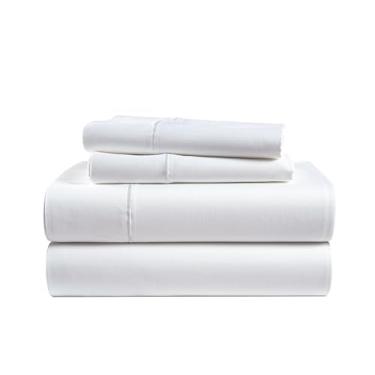 Imagem de LANE LINEN Lençóis de cama casal 100% algodão egípcio, lençóis de tamanho casal grossos macios e confortáveis, costuras reforçadas totalmente elásticas, sem comprimidos, resfriamento natural - Lençóis