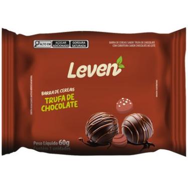 Imagem de BARRA CEREAL TRUFA CHOCOLATE LEVEN 60G