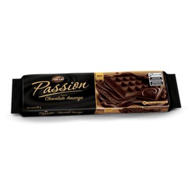 Imagem de BISC WAFER CHOC AMARGO PASSION 80G ARCOR