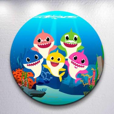 Imagem de Capa para painel Shark tema Tubarão Baby decoração festa infantil tama