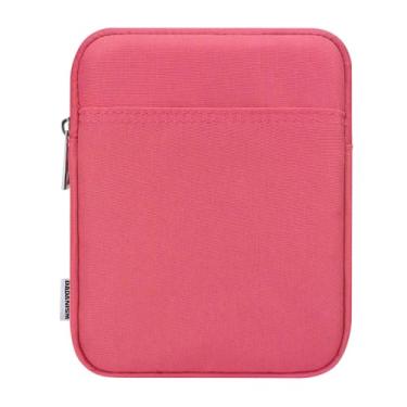 Imagem de Dadanism Capa acolchoada universal de 16 a 7 polegadas para eReader 2024 da Colorsoft Signature Edition de 17,8 cm e eReader Book de 15,2 cm, capa protetora para e-reader Kobo, rosa melancia