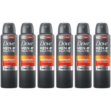 Imagem de Desodorante Aerossol Antitranspirante Masculino Dove Men+Care Antibac 150ml Cada 6 Unidades-Masculino