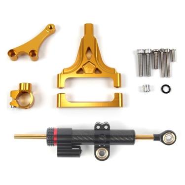 Imagem de Estabilizadores de amortecedor de direção Arashi com suporte para Kawasaki Z1000 Z750 2003-2009, controle de segurança de peças de acessórios de motocicleta