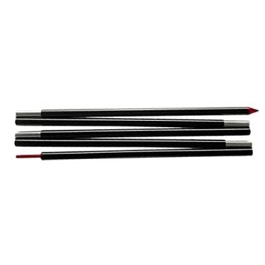 Imagem de barenx Postes de suporte de lona de liga de alumínio para acampamento, mochila para 1 pessoa