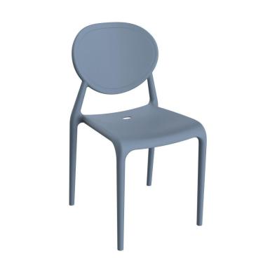 Imagem de Cadeira Slick Sem Braço Azul Indigo Grifit