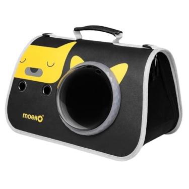 Imagem de Bolsa de Transporte para Cães e Gatos Pequenos - Modelo Ventilado com Janela Respirável, Alça Ajustável e Design Confortável - Ideal para Viagens, Passeios e Consultas Veterinárias