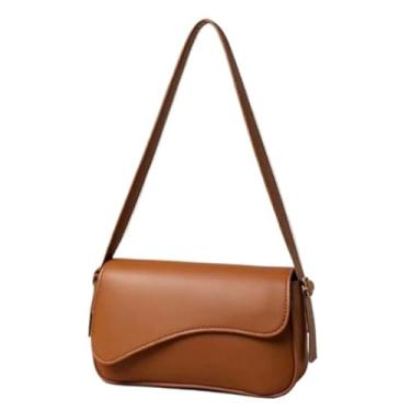 Imagem de Bolsa Feminina de Ombro, prática e complementa outfits diários e eventos(Caramelo)