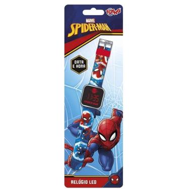 Imagem de Relogio LED Infantil Homem ARANHA TOYNG