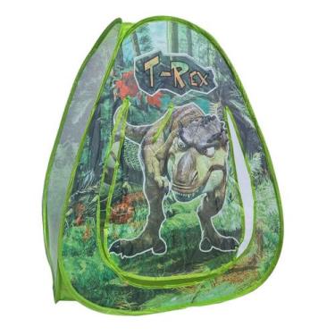 Imagem de Barraca Infantil Tenda Cabana Dobravel Unicornio ou Dinossauro Menina 