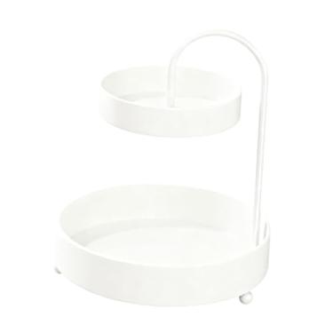 Imagem de Ｂｅｓｇａ Cesto de frutas de arame, fruteira antiderrapante, decoração moderna para casa, suporte para armazenar cebola, alho, legumes e pão na cozinha, Branco