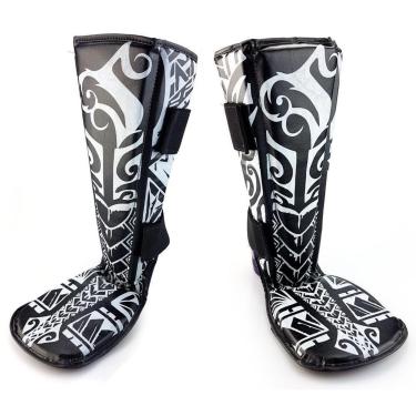 Imagem de Protetor de Canela Tribal Spank  - Preto-Unissex