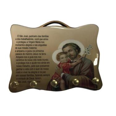 Imagem de Porta Chave de São José - Mod 02 - SJO Artigos Religiosos