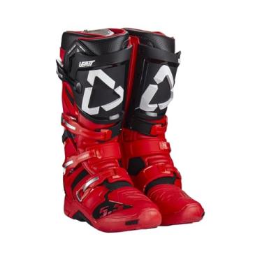 Imagem de BOTA LEATT GPX 5.5 FLEXLOCK - VERMELHO PRETO - 12
