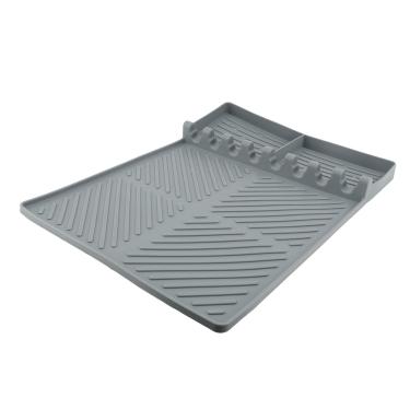 Imagem de GLOGLOW Tapete para Grelha de Silicone, Organizador de 8 Slots, Resistente a Gotejamentos, Fácil de Limpar, Adequado para Máquina de Lavar Louça, Ideal para Entusiastas de Churrasco, Cozinha Ao Ar