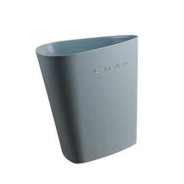 Imagem de Ｂｅｓｇａ Lixeira Triangular com Tampa Removível para Quarto, Escritório E Casa, Azul, Tamanho real