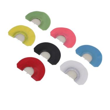 Imagem de KIMISS Conjunto de Chamadas de Boca de Peru - 7 Cores, Sons realistas; Chamadas de Diafragma Fáceis de Usar para Caça Ao Ar Livre