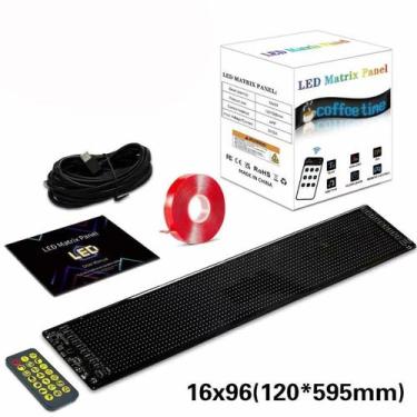 Imagem de Painel Visor flexível LED Dinâmico Inteligente A Prova Dágua Para Bris