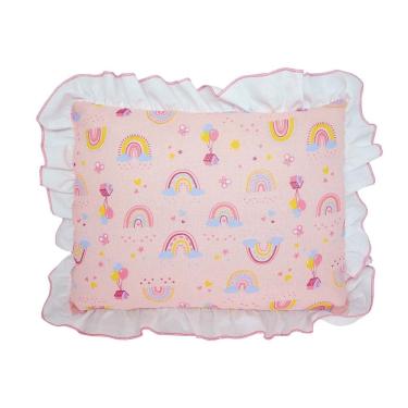 Imagem de Travesseiro Estampado com Babado para Bebê 28cm x 35 cm Bublim