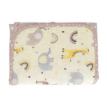 Imagem de Trocador de Fraldas Portátil para Bebê 47cm x 67cm Bublim