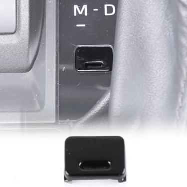 Imagem de LLKUANG Capa de bloqueio de câmbio compatível com Toyota Land Cruiser 250 Prado J250 LC250 2024 2025 console central de carro tampa de botão de liberação de câmbio acessórios peça de substituição