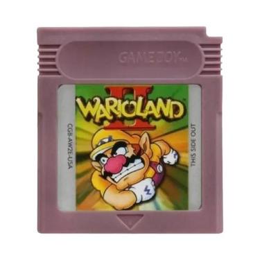 Imagem de Cartucho De Videogame De 16 Bits GBC Mario Wario Donkey Kong Yoshi Col