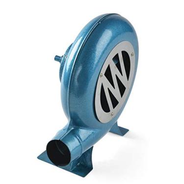 Imagem de TRGCJGH Ventilador de churrasco portátil ventilador manivelado à mão ventilador externo forjado manual fole manivela ventilador radial, 120 W