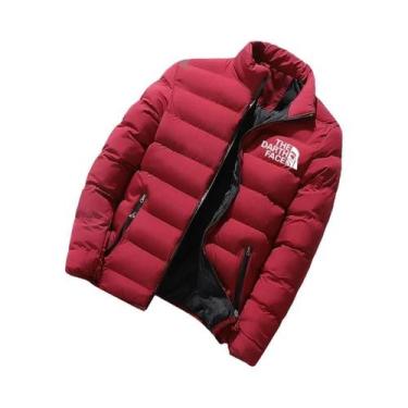 Imagem de Jaqueta Parka Masculina De Inverno 2024, Moda Casual, Quente, Com Gola