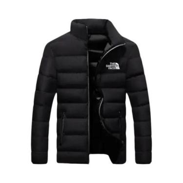 Imagem de Jaqueta Parka Masculina De Inverno 2024, Moda Casual, Quente, Com Gola