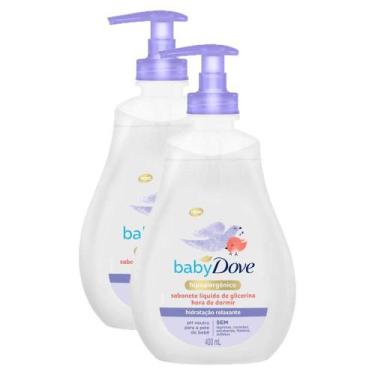 Imagem de Kit 2 Sabonetes Líquidos de Glicerina Baby Dove Hidratação Relaxante H