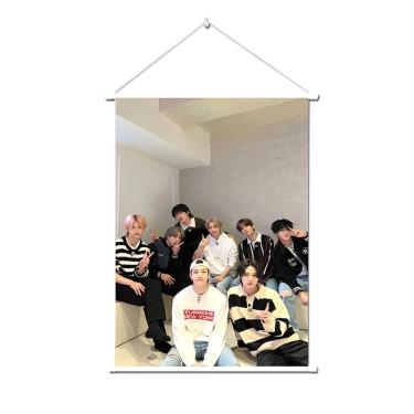 Imagem de Pôster de pintura de parede em tela Strays Kids Anime 40x60cm