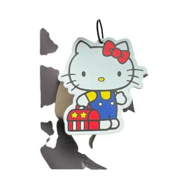 Imagem de Desodorizador De Carro Hellokitty Sanrio, Decoração De Sapato, Fragrân