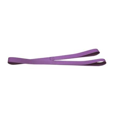 Imagem de Vaveren Faixa de alongamento de pernas para porta, equipamento multifuncional para todos os níveis, com alça para exercícios de ginástica, Roxo
