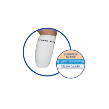 Imagem de Meia P/ Coto Amputacao Transtibial 1 Camada Gel Ortho Pauher, P