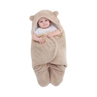 Imagem de Saco De Dormir De Flanela Para Bebê Recém-Nascido, Macio E Espesso, Sa