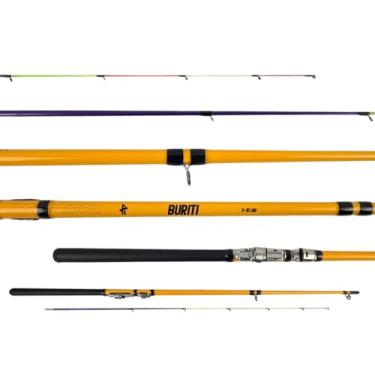 Imagem de Vara Para Molinete Ultra Light Albatroz Buriti 1502 (1,50m) 5-10lbs - 2 Partes
