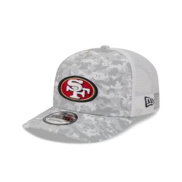 Imagem de BONE NEW ERA 9SEVENTY SAN FRANCISCO 49ERS NFL SALUTE SERVICE 2025 VERMELHO-Masculino