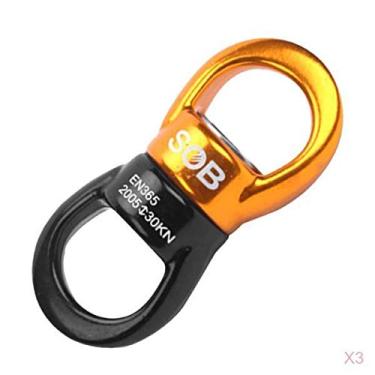 Imagem de Lljsszr Girador de Suspensão de 30KN para Redes E Balanços de árvore, 3 pecas