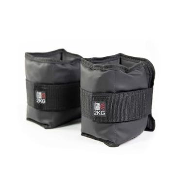 Imagem de WON Kit Caneleiras de Peso Profissional, 2 kg + 3 kg, Cinza