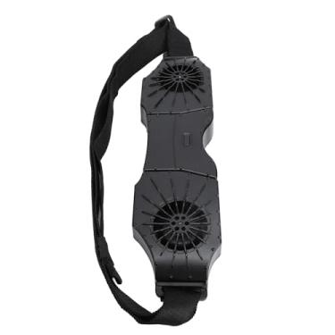 Imagem de Generic Cinto de Ventilador de Cintura Vestível, Ventiladores Duplos Portáteis, Resfriamento de Corpo Inteiro, Ultra Fino, Forte Energia Eólica, Ventilador de Corpo de Cintura, Grande Volume de Ar