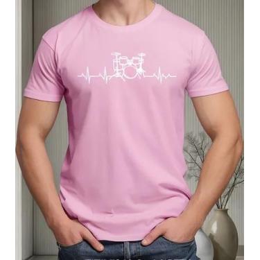 Imagem de Camiseta Camisa de Algodão Adulto Masculina Feminina Música Músico Int