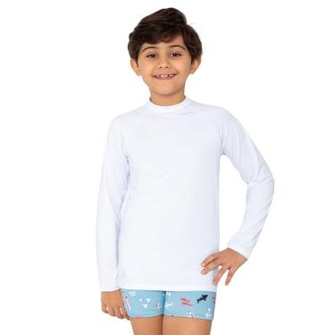 Imagem de Camiseta Infantil Proteção Solar UV 50+ Unissex Manga longa Segunda Pele Termica-Unissex