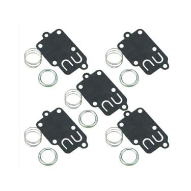 Imagem de Kit de diafragma de carburador compatível com motores 270026 272538 272538S 272637 4157 416 3hp 5hp 5hp conjunto de peças de cortador de grama (4 conjuntos)