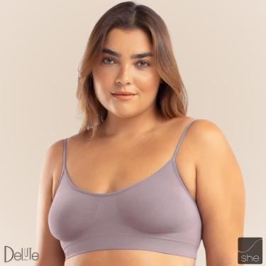 Imagem de Top Nadador She Lingerie Feminino Sem Bojo Ajustável-Feminino