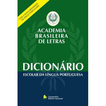 Imagem de Livro - Dicionário escolar da Língua Portuguesa
